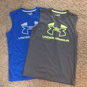 EUC Boys Under Armour tank tops (2)